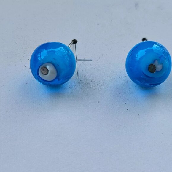 Women Earrings Blue Tone Fashion Jewelry Earrrings - Picture 7 of 10